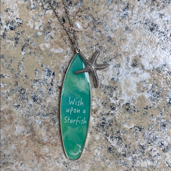 Jewelry Stainless Steel Surfboard Pendant Poshmark